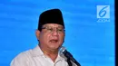 Calon presiden nomor urut 02 Prabowo Subianto berpidato dalam Rakernas LDII di Pondok Gede, Jakarta, Kamis (11/10). Rakernas LDII mengambil tema "LDII Untuk Bangsa". (Merdeka.com/Iqbal Nugroho)