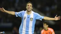 Higuain Sementara Bawa Argentina Unggul 1-0