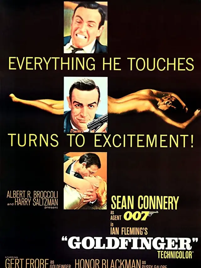 Poster film Goldfinger. (Dok. IMDB/ MGM)