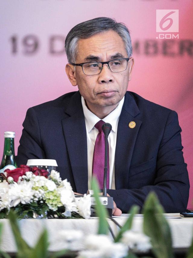 Ketua Dewan Komisioner Otoritas Jasa Keuangan (OJK) Wimboh Santoso