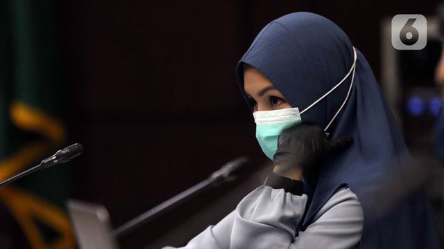 FOTO: Sidang Lanjutan Pinangki Sirna Malasari Simak Kesaksian Andi Irfan Jaya