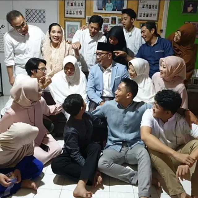 Ridwan Kamil dan Keluarga