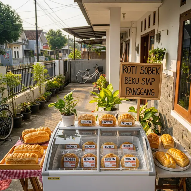 6 Ide Jualan Roti Sobek Tanpa Sewa Toko, Modal Hemat Cuan Menjanjikan