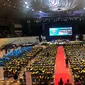 Sebanyak 878 lulusan Lembaga Pendidikan Tinggi Y.A.I mengikuti prosesi wisuda di Balai Sidang Jakarta Convention Center, Jakarta Selatan, Minggu (12/11/2023). (Dok. Istimewa)