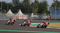 Balapan Idemitsu Asia Talent Cup (IATC) di Sirkuit Mandalika, Lombok. (PT Astra Honda Motor)