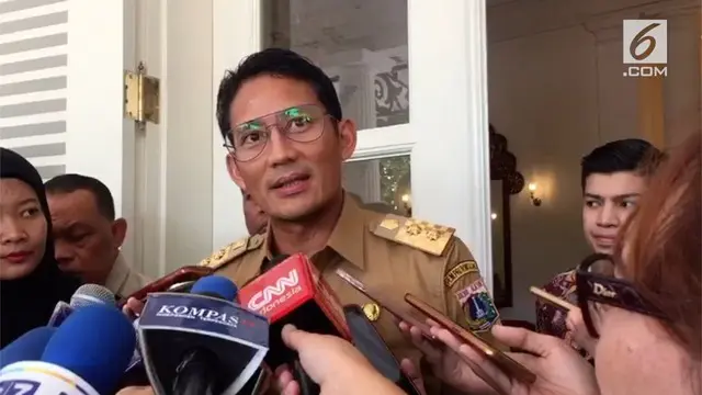 VIDEO: Wagub Sandiaga Jamin Pajak Restoran di Jakarta Tidak Naik