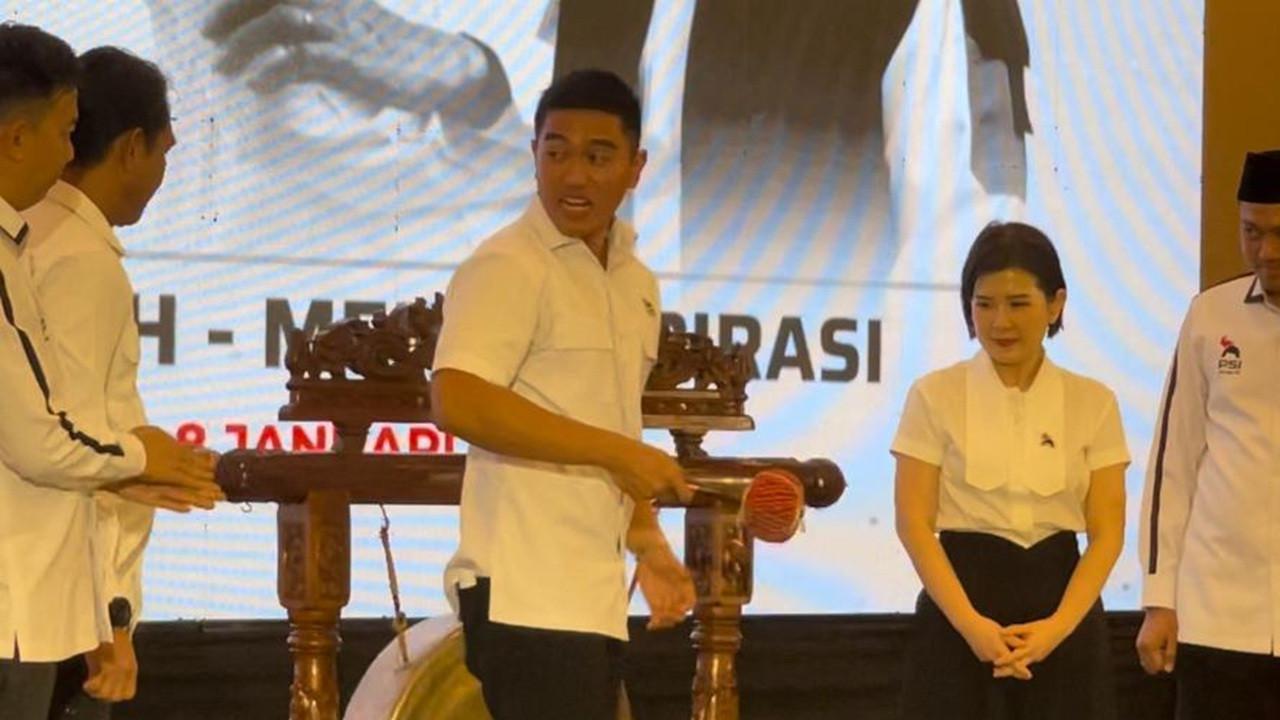 Kaesang Perkenalkan Grace Natalie saat Rakorwil PSI, Diduga Singgung Jokowi: Ketua Dewan Pembina Belum Muncul