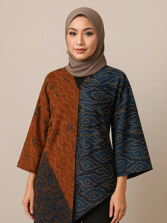 Tunik Batik Model Kimono Kekinian (Foto: ChatGPT)