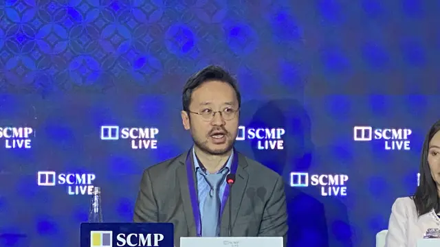 Editor in Chief South China Morning Post (SCMP), Chow Chung Yan. (Foto: Liputan6.com/Immanuel Christian)