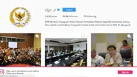 Akun Instagram DPR Serang Kinerja KPK