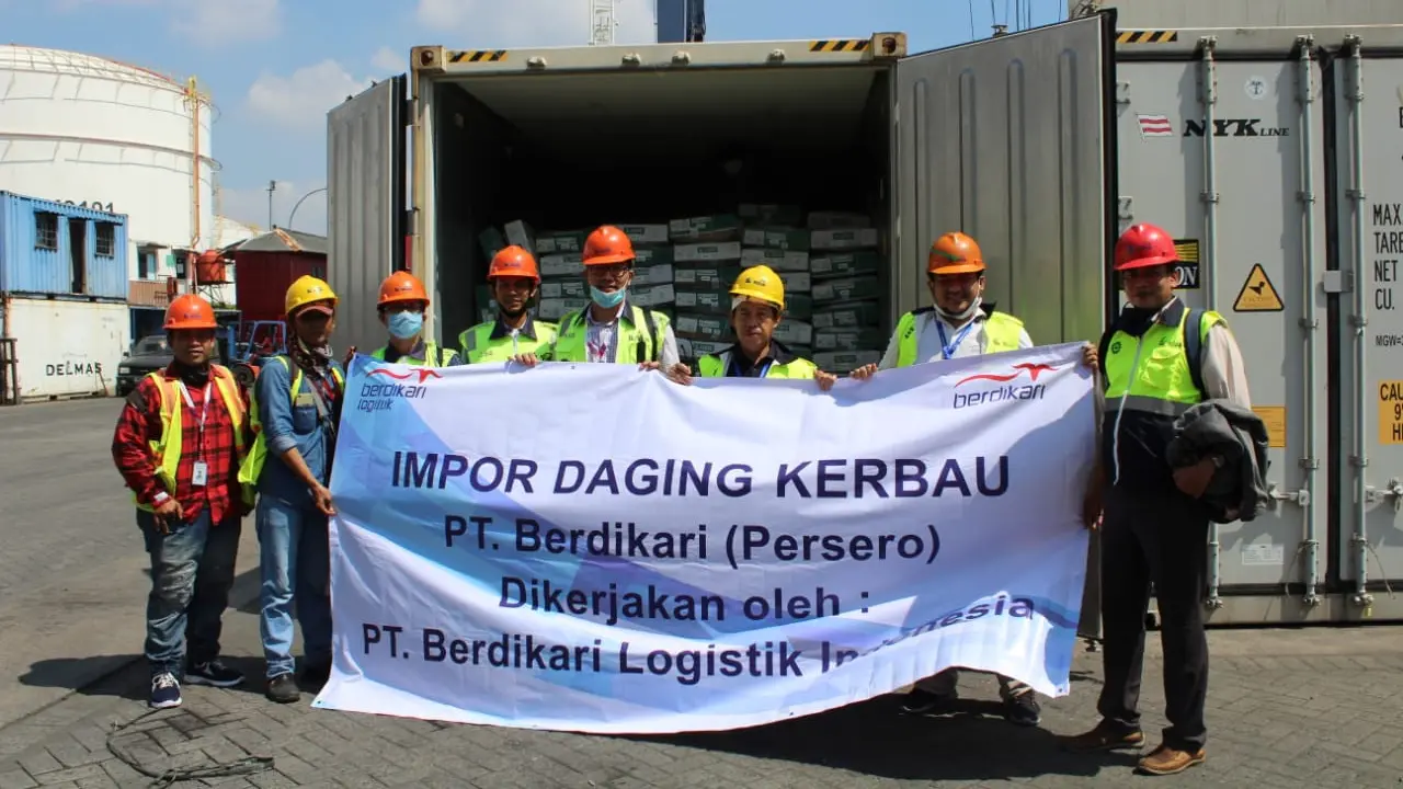 Impor daging kerbau oleh PT Berdikari (Persero)