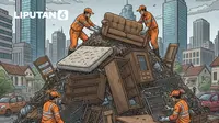 Infografis Cara hingga Titik Buang Sampah Besar Gratis Pemprov DKI Jakarta