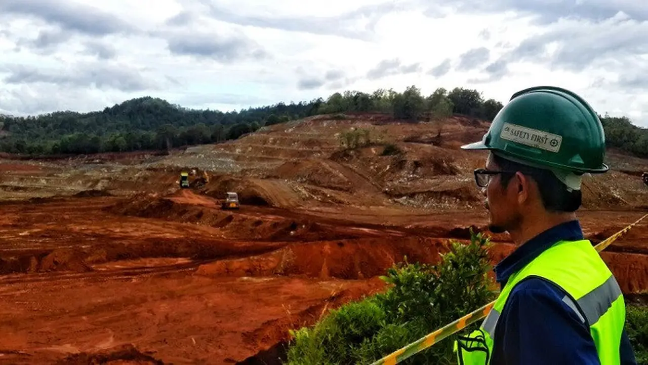 Lokasi Tambang Nikel dan Smelter Nikel PT Antam Tbk di Pomalaa, Sulawesi Tenggara (Dok Foto: Liputan6.com/Pebrianto Eko Wicaksono)