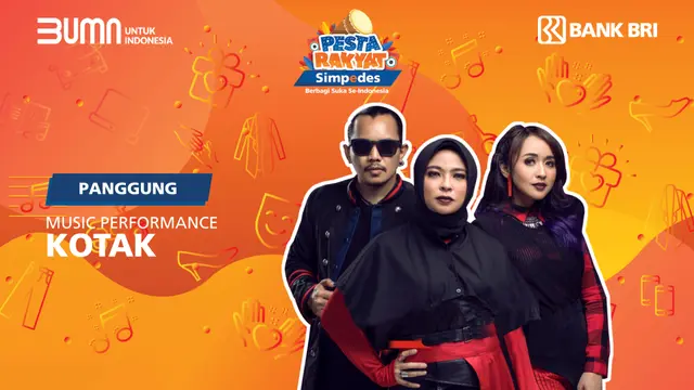 Kehadiran KOTAK Bikin Konser Makin Pecah