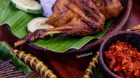 Bebek yang digunakan untuk bebek goreng sambal mangga muda adalah bebek muda. (dok. Waroeng Kaligarong/Dinny Mutiah)