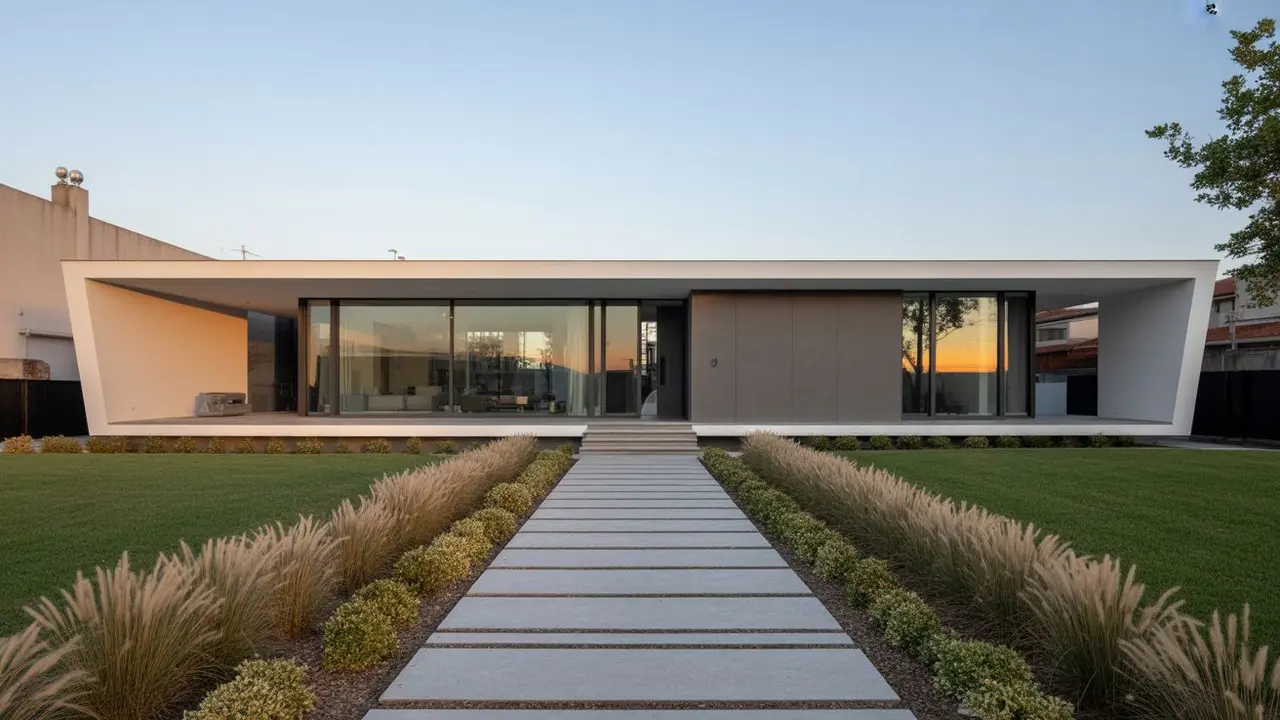 desain rumah minimalis 3 kamar memanjang