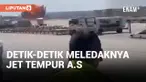 Jet Tempur F-18 Amerika Serikat Meledak di Zaragoza Spanyol