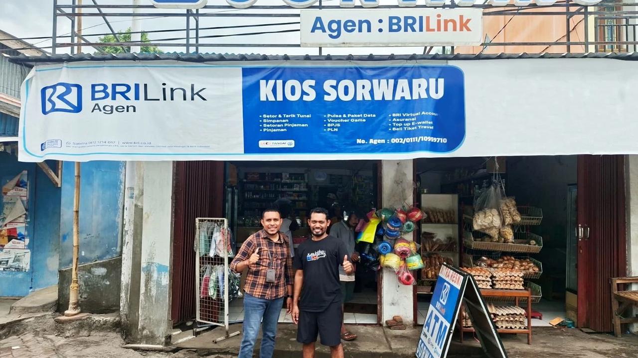 BRILink Agen di Pegunungan Alor NTT Ini Raih Predikat Jawara Nasional
