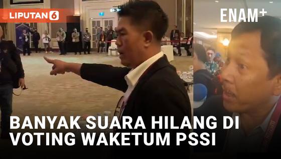 VIDEO: Pemungutan Suara Waketum PSSI Diulang Gara-gara Banyak Suara Hilang