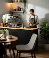 Home Café Jadi Gaya Hidup Baru (AI Generated)
