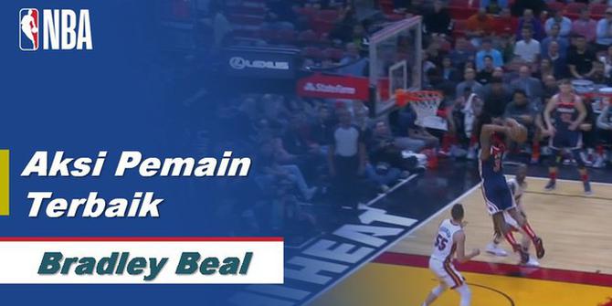 VIDEO: Aksi-Aksi Bradley Beal Saat Miami Heat Kalahkan Washington Wizards di NBA