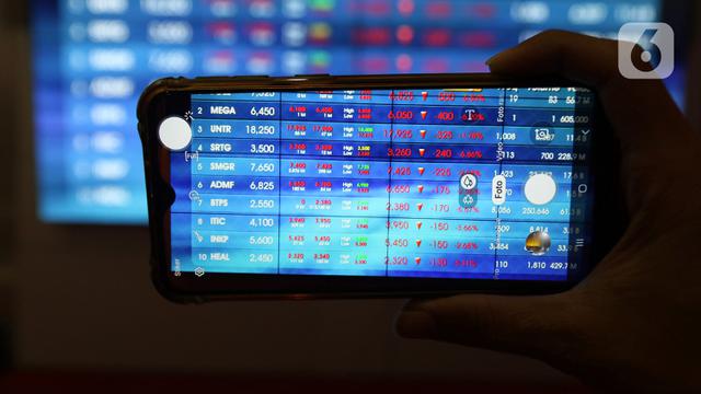 Pergerakan IHSG Turun Tajam