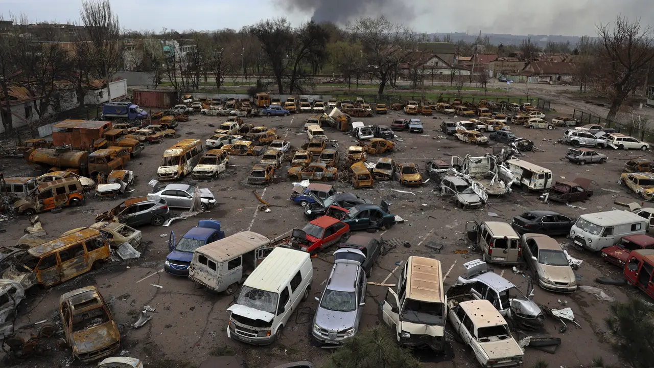 Melihat Kota Mariupol Usai Digempur Rusia