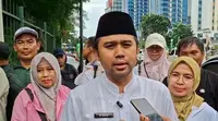Camat Makasar Dimas Prayudi di Taman Kota, Cawang, Jakarta Timur, Jumat (27/2/2026). (Antara)