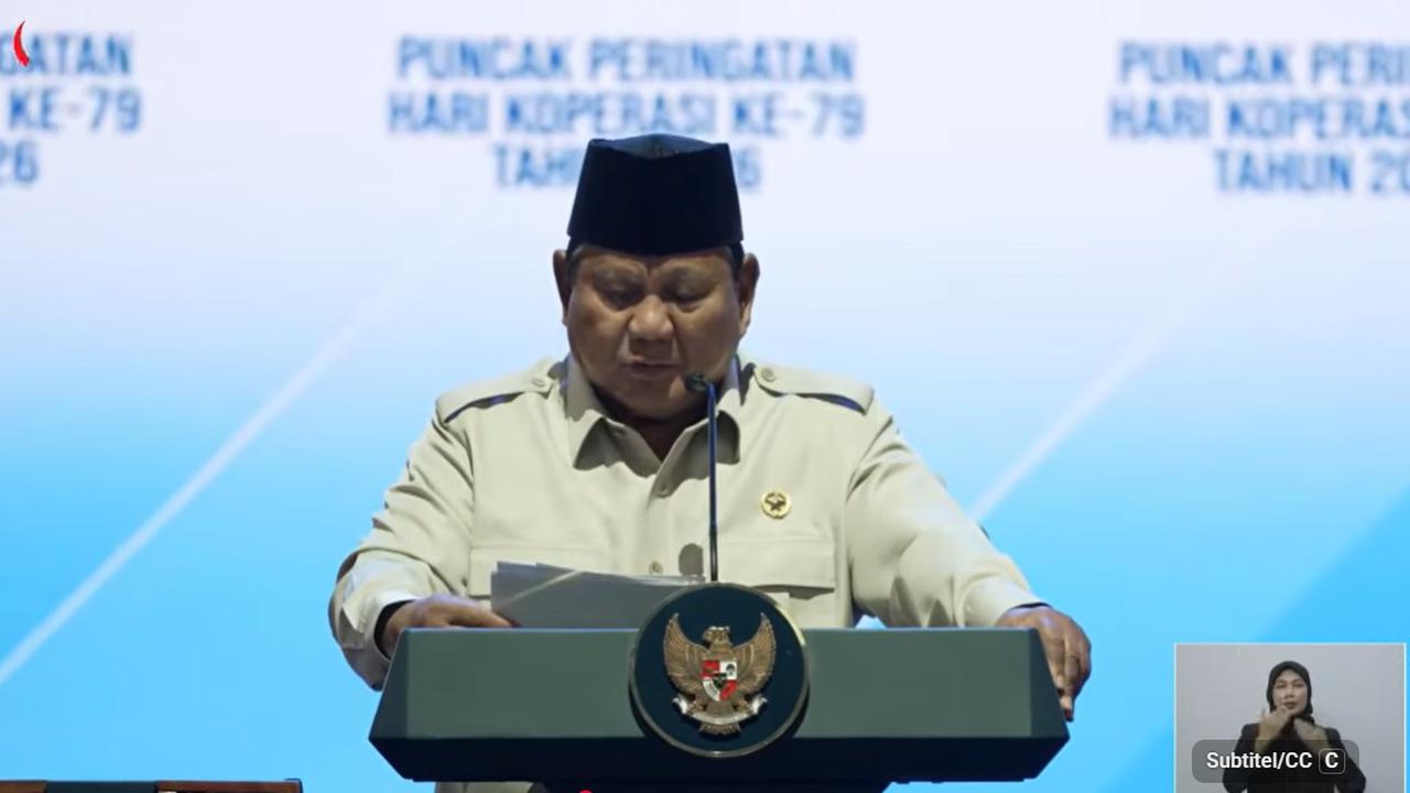 Prabowo: Indonesia Dibilang Bangsa Malas dan Santai, Padahal Rakyat Kita Berjuang Keras