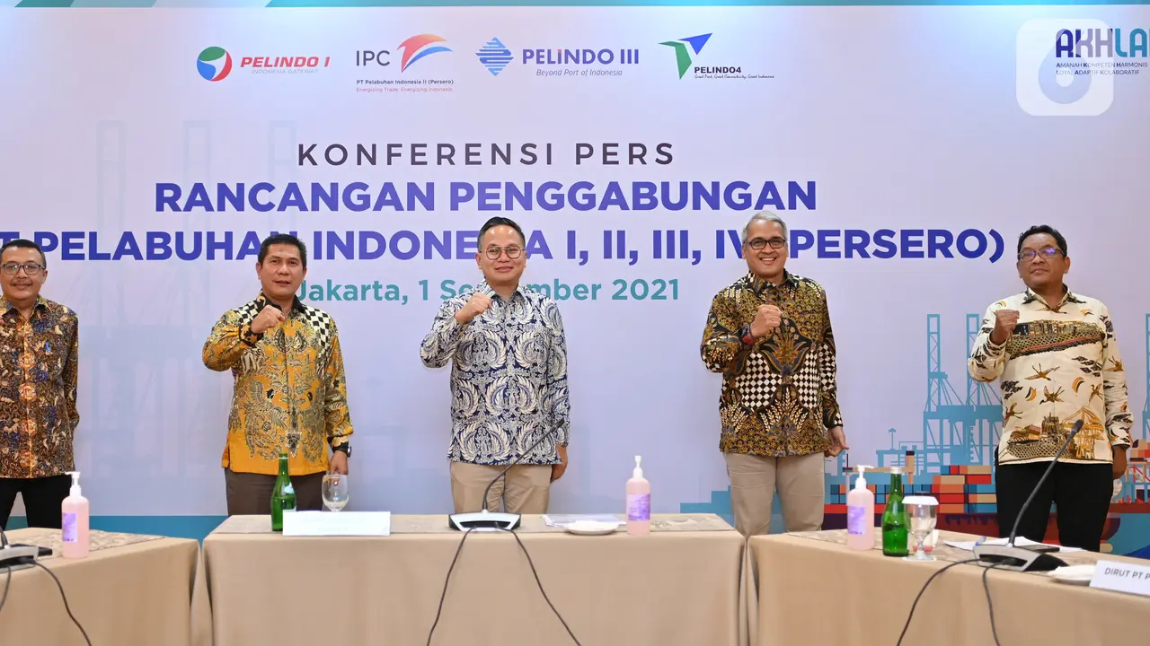 Pemerintah Umumkan Rancangan Penggabungan Pelindo