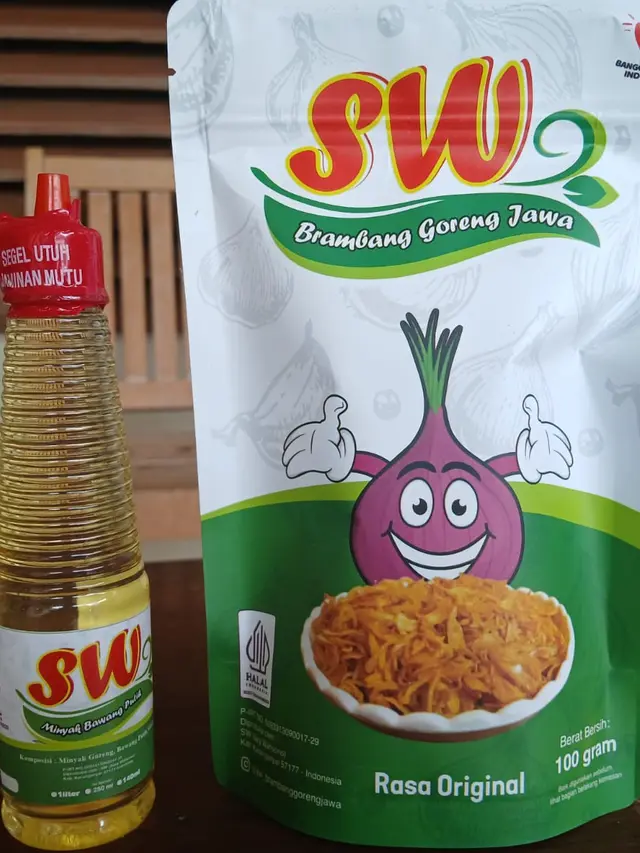 Produk UMKM Asal Karanganyar SW Brambang Goreng Jawa
