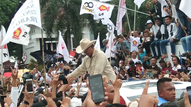 Prabowo Subianto Sindir Media Massa Penyebar Berita Bohong