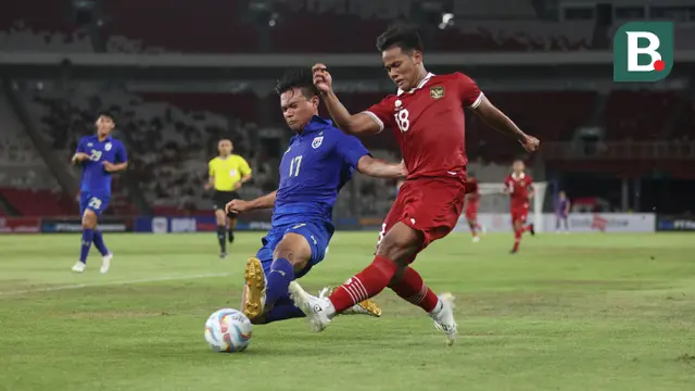 Timnas Indonesia U-20 vs Thailand U-20: Laga Persahabatan