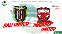 Liga 1 2018 Bali United Vs Madura United (Bola.com/Adreanus Titus)