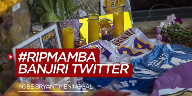 VIDEO: Kobe Bryant Meninggal, #RIPMAMBA jadi Trending Topic di Dunia