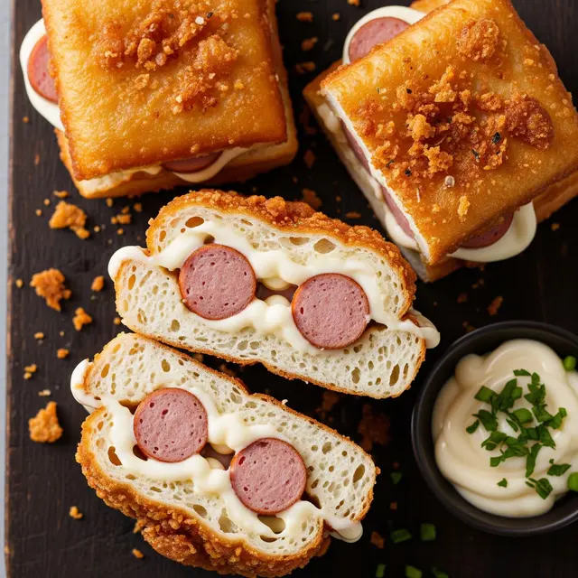 Roti Goreng dari Roti Tawar Sisa (Image by Gemini AI)