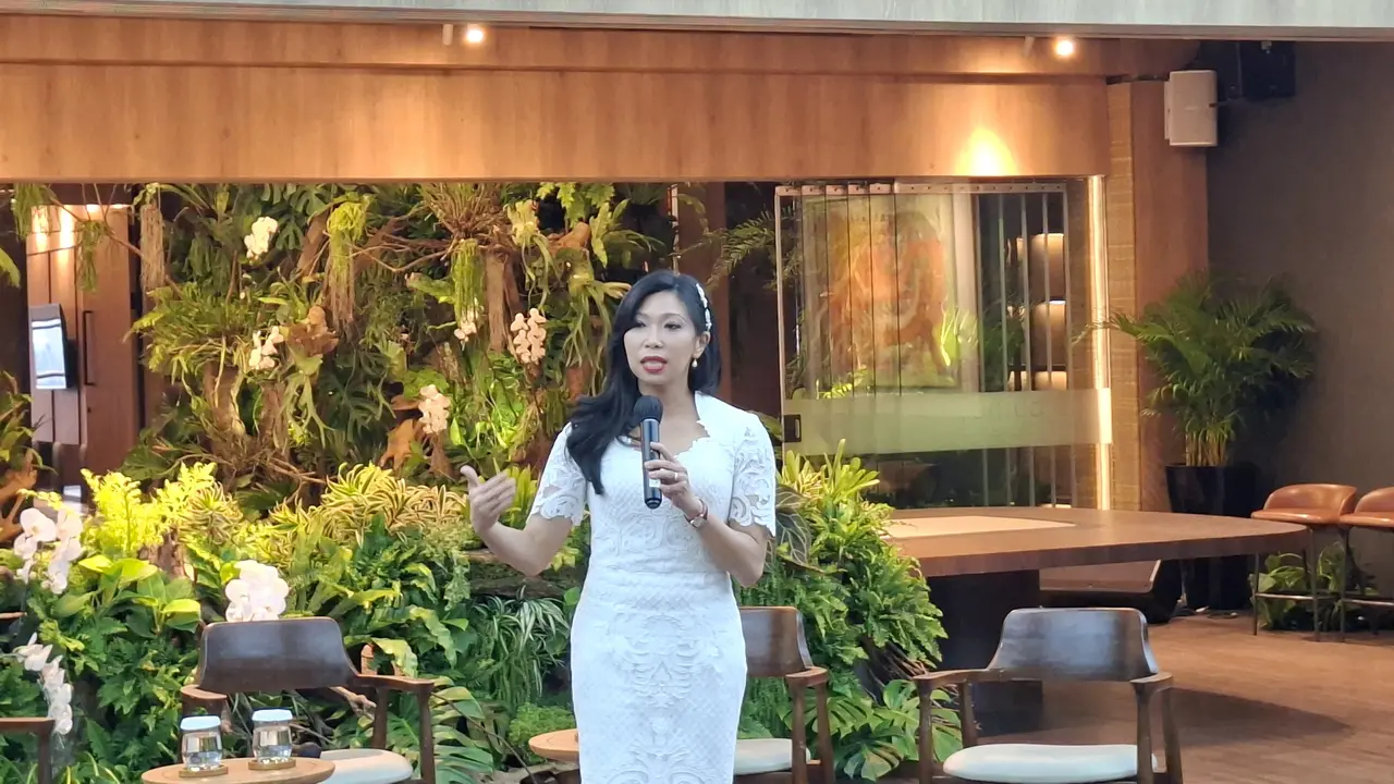 Direktur Utama InJourney, Maya Watono di Sarinah, Jakarta, Senin (19/1/2026). (Foto: Liputan6.com/Arief RH)