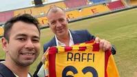 Raffi Ahmad saat berkunjung ke Lecce. (Instagram/raffinagita1717)