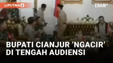 Bupati Cianjur Tinggalkan Ruangan di Tengah Audiensi dengan Massa Aksi Korban Gempa