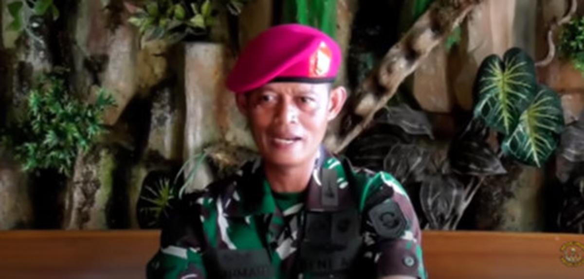 Merinding Pesan sang Komandan di Sarang Petarung Prajurit Korps Marinir