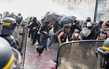 Ricuh Demo Pelajar di Liege Belgia, 100 Orang Lebih Ditahan