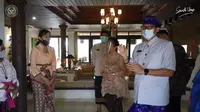 Menparekraf Sandiaga Uno mengunjungi Museum Runa atau museum perhiasan pertama di Indonesia di Bali (dok.Instagram/@sandiuno/https://www.instagram.com/p/CPcZtG7gEVZ/Komarudin)