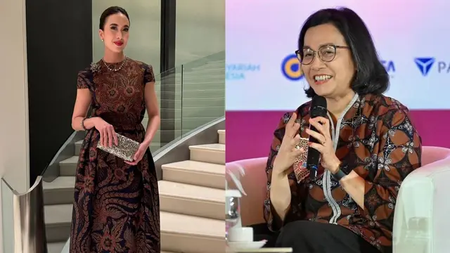 Widiyanti Putri dan Sri Mulyani.