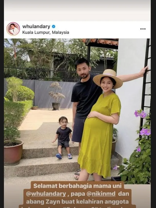 Unggahan Artika Sari Devi soal persalinan Whulandary Herman. (Instagram/ artikasaridevi)