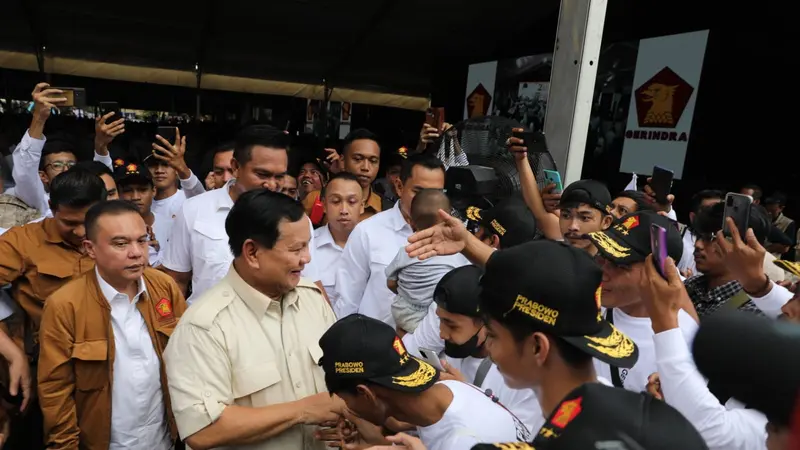 Ketua Umum (Ketum) Partai Gerindra, Prabowo Subianto