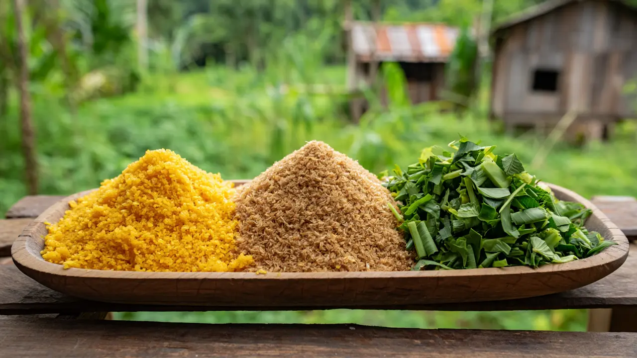 Racikan Pakan Ayam Kampung Agar Cepat Besar dan Sehat (Foto: Reve Art AI)
