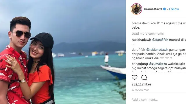 Verrell Bramasta - Natasha Wilona