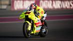 Pembalap Pertamina Enduro VR46, Fabio Di Giannatonio memacu motornya saat tes pramusim MotoGP 2024 di Lusail International Circuit, Doha, Qatar, Selasa (20/02/2024) waktu setempat. (Dok. Pertamina Enduro VR46 Racing Team)