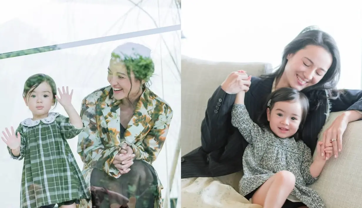 Putri Julie Estelle, Brielle, semakin tumbuh menjadi anak yang cantik dan menggemaskan. Pesona cantiknya makin terlihat di foto terbaru yang diunggah sang ibu [@julstelle]
