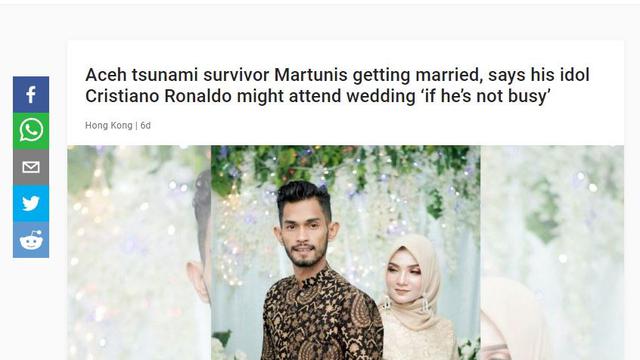 Berita Martunis, Sumber: News Break